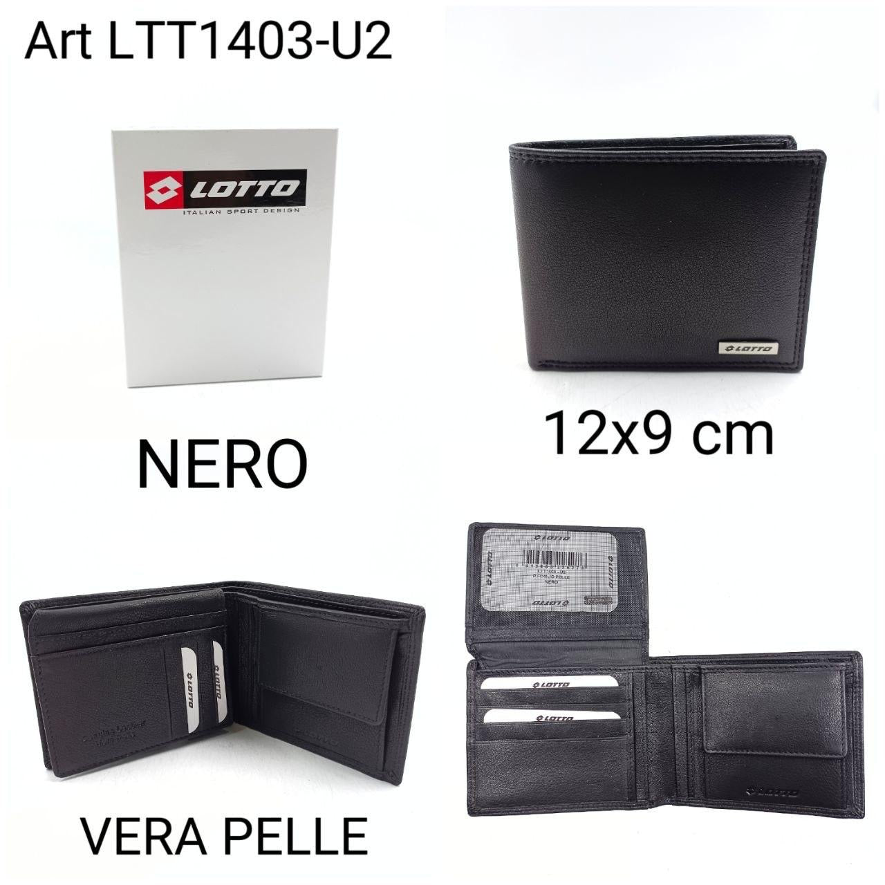 Portafogli nero lotto