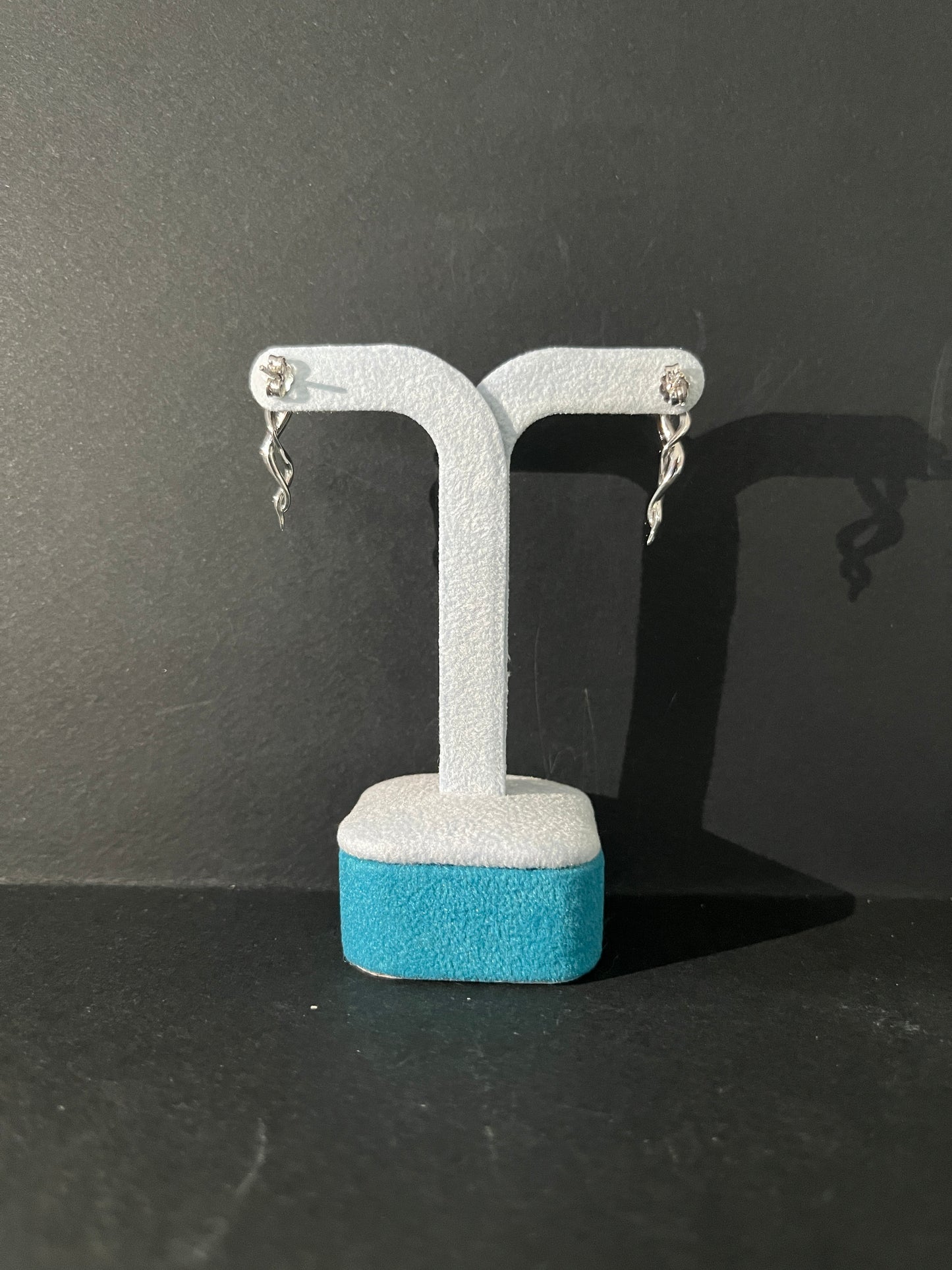 Orecchini Miluna oro bianco