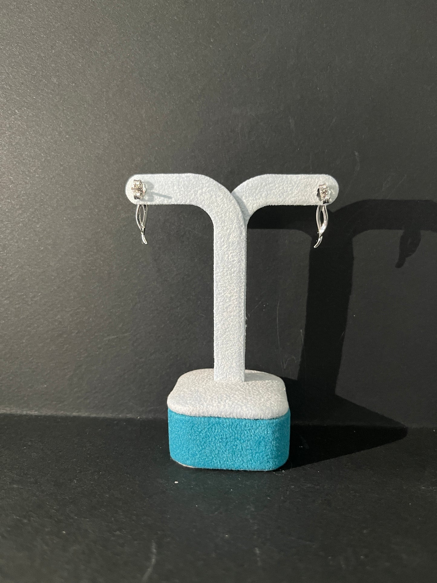 Orecchini Miluna oro bianco