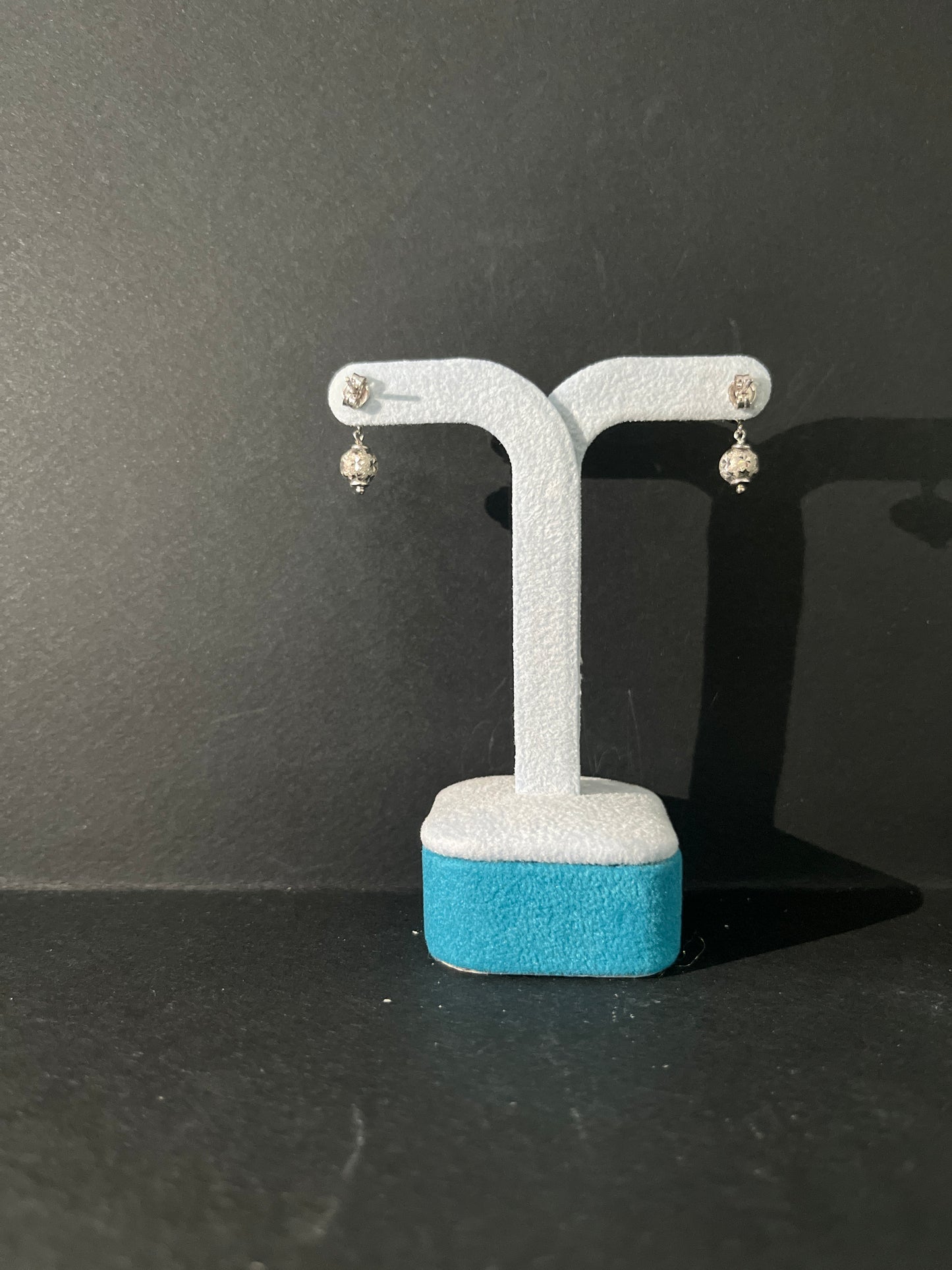 Orecchini Miluna oro bianco