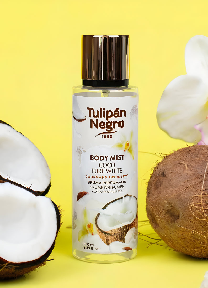 Acqua profumata Tulipan negro fragranza cocco