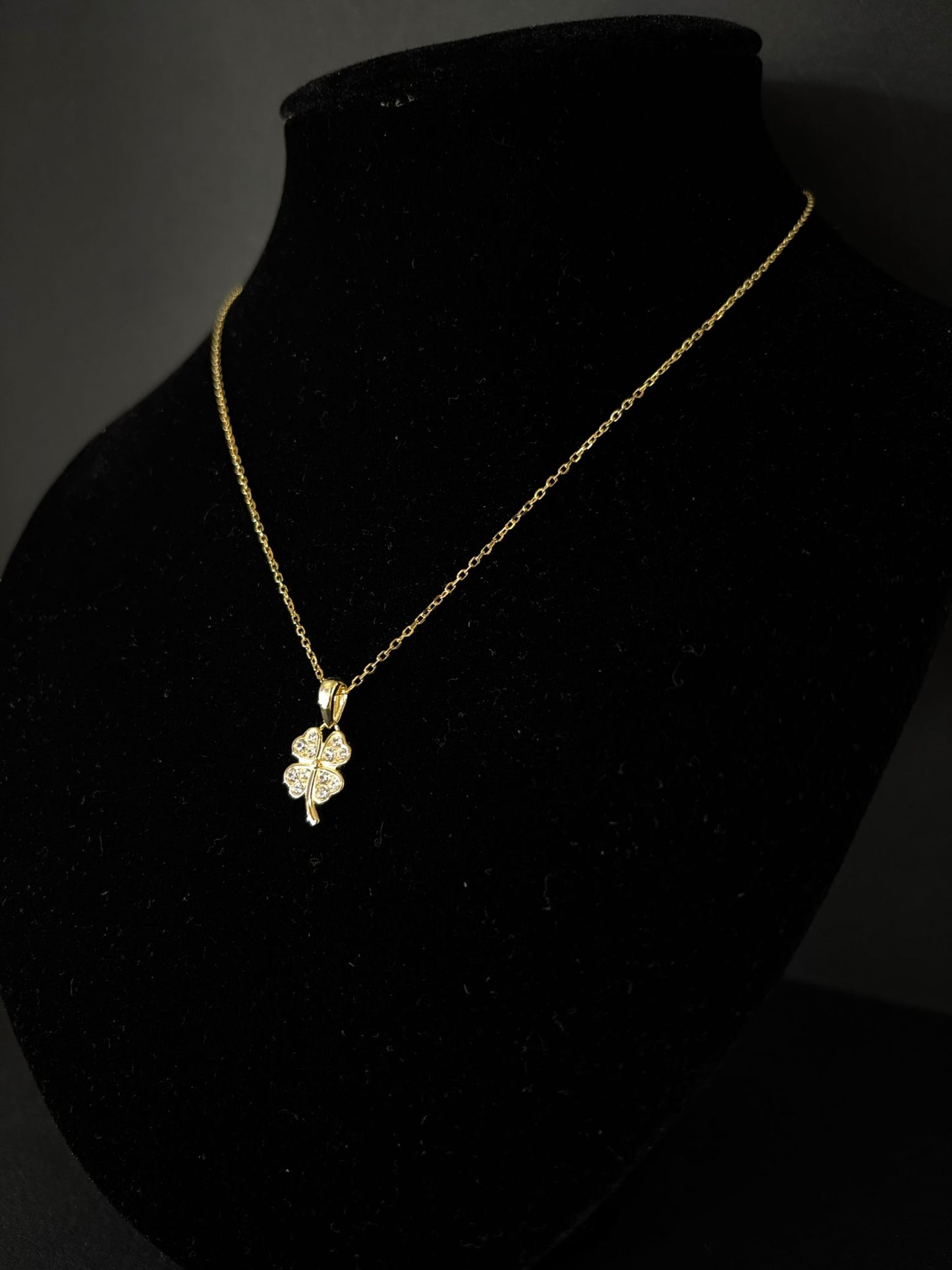 Collana Morfea con quadrifoglio