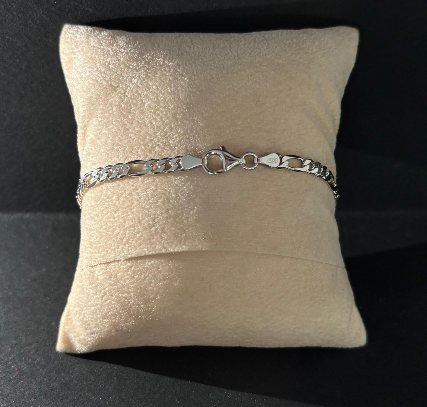 Bracciale Morfea uomo con placca in argento