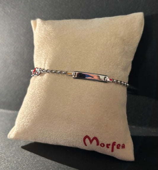 Bracciale Morfea con moto rossa