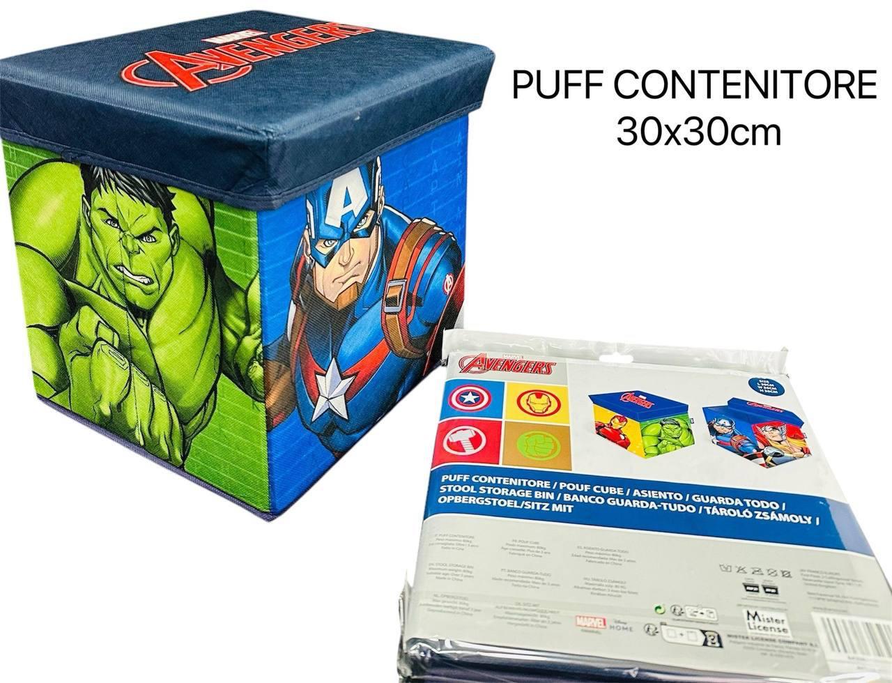Pouf contenitore marvel avengers