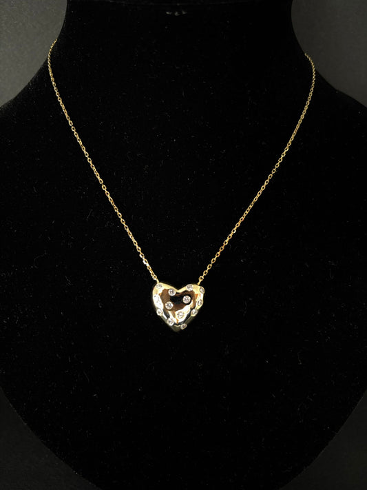 Collana Morfea con ciondolo a forma di cuore