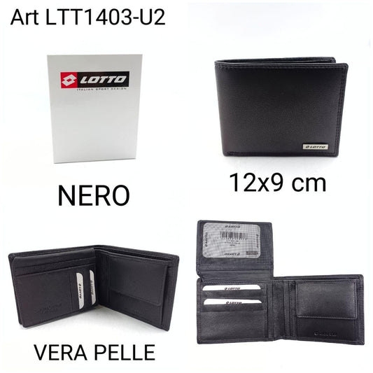 Portafogli nero lotto