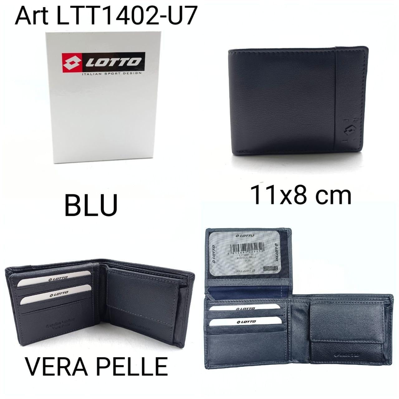 Portafogli blu lotto