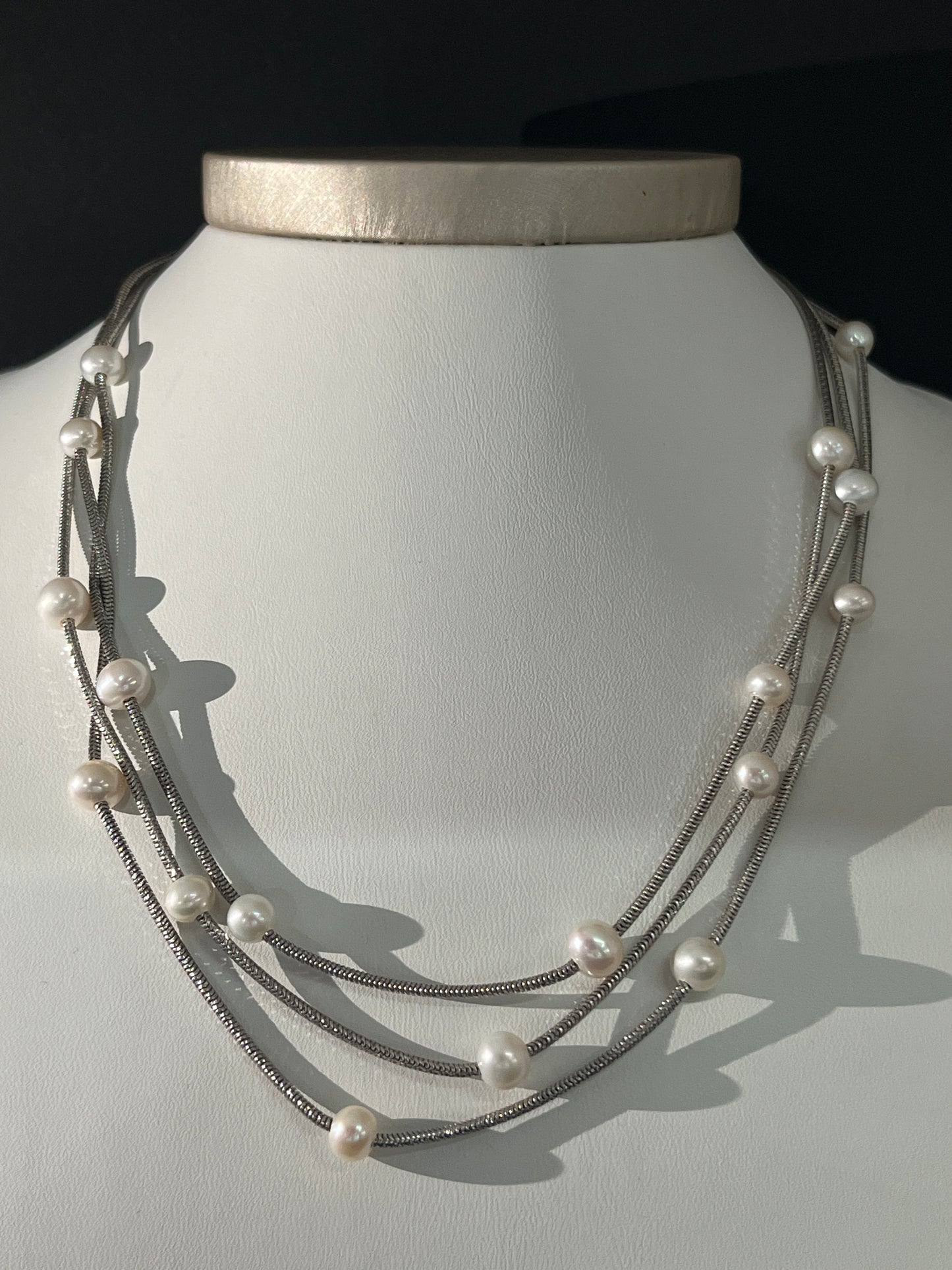 Collana Miluna con perle