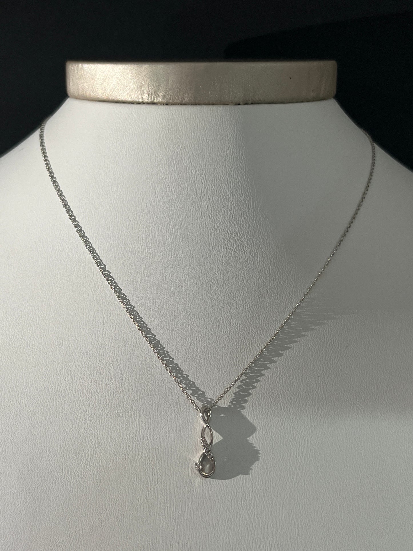 Collana Miluna oro bianco