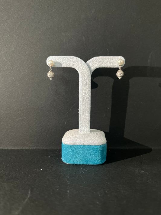 Orecchini Miluna oro bianco