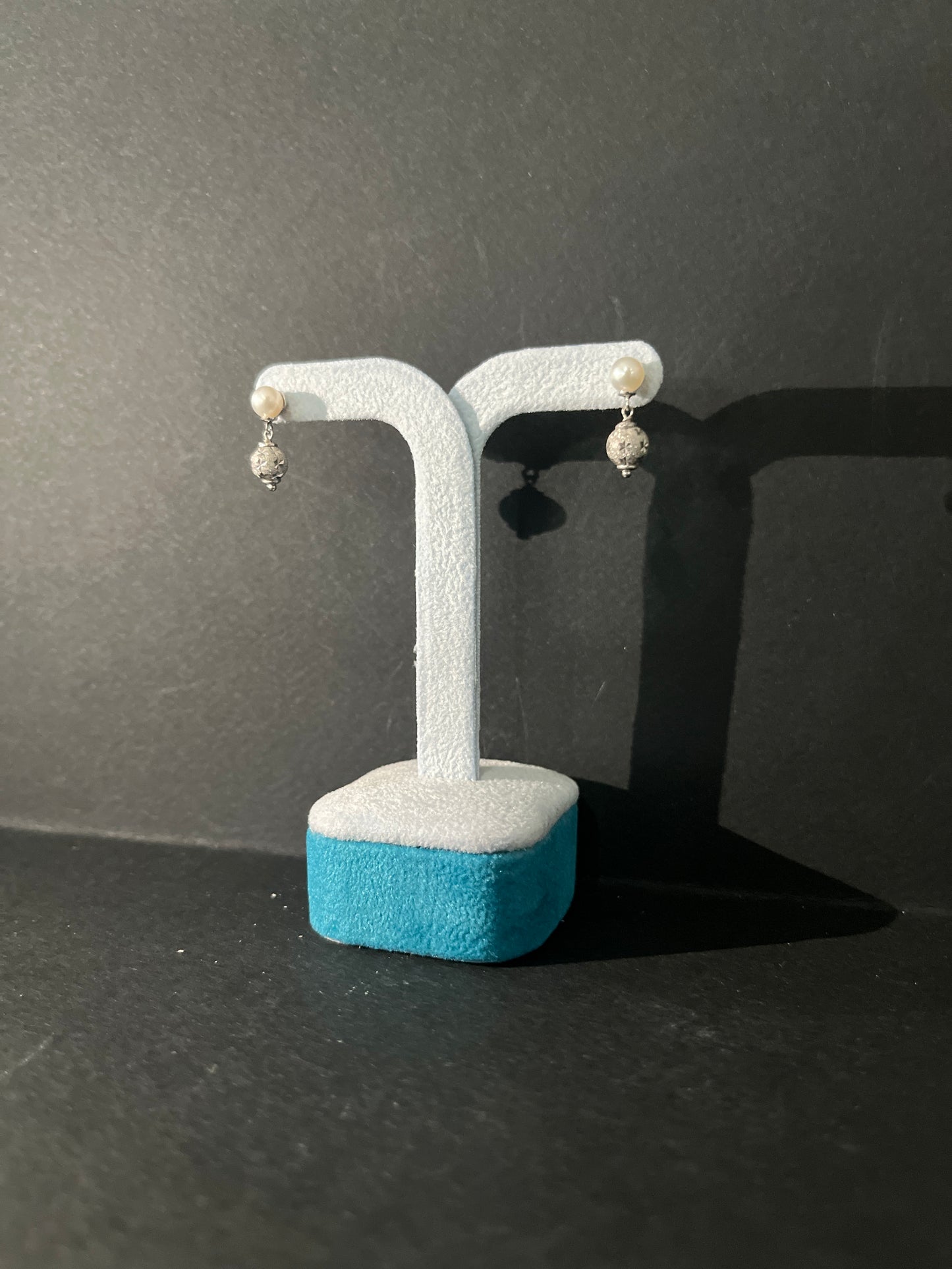 Orecchini Miluna oro bianco