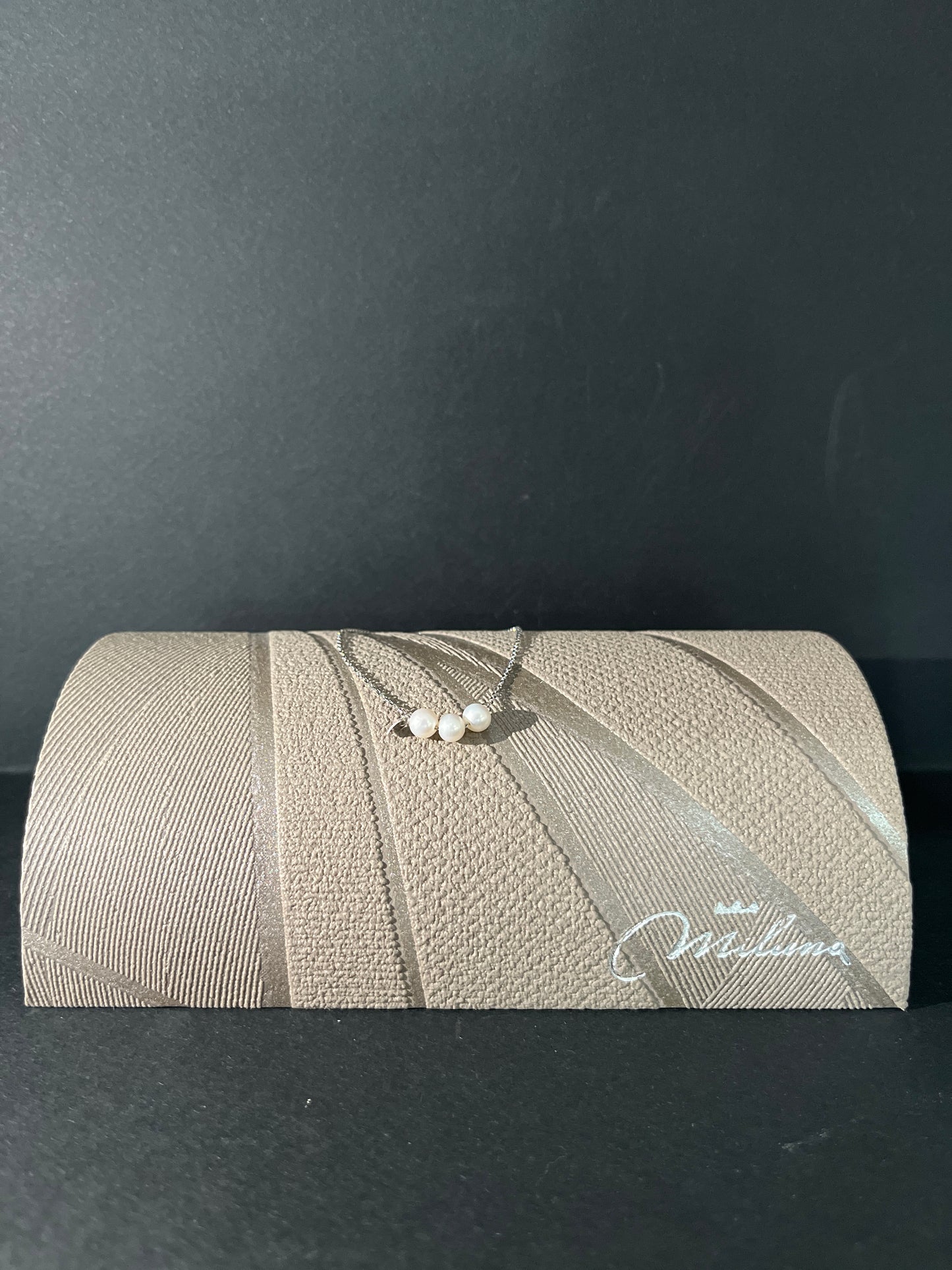 Bracciale Miluna oro bianco