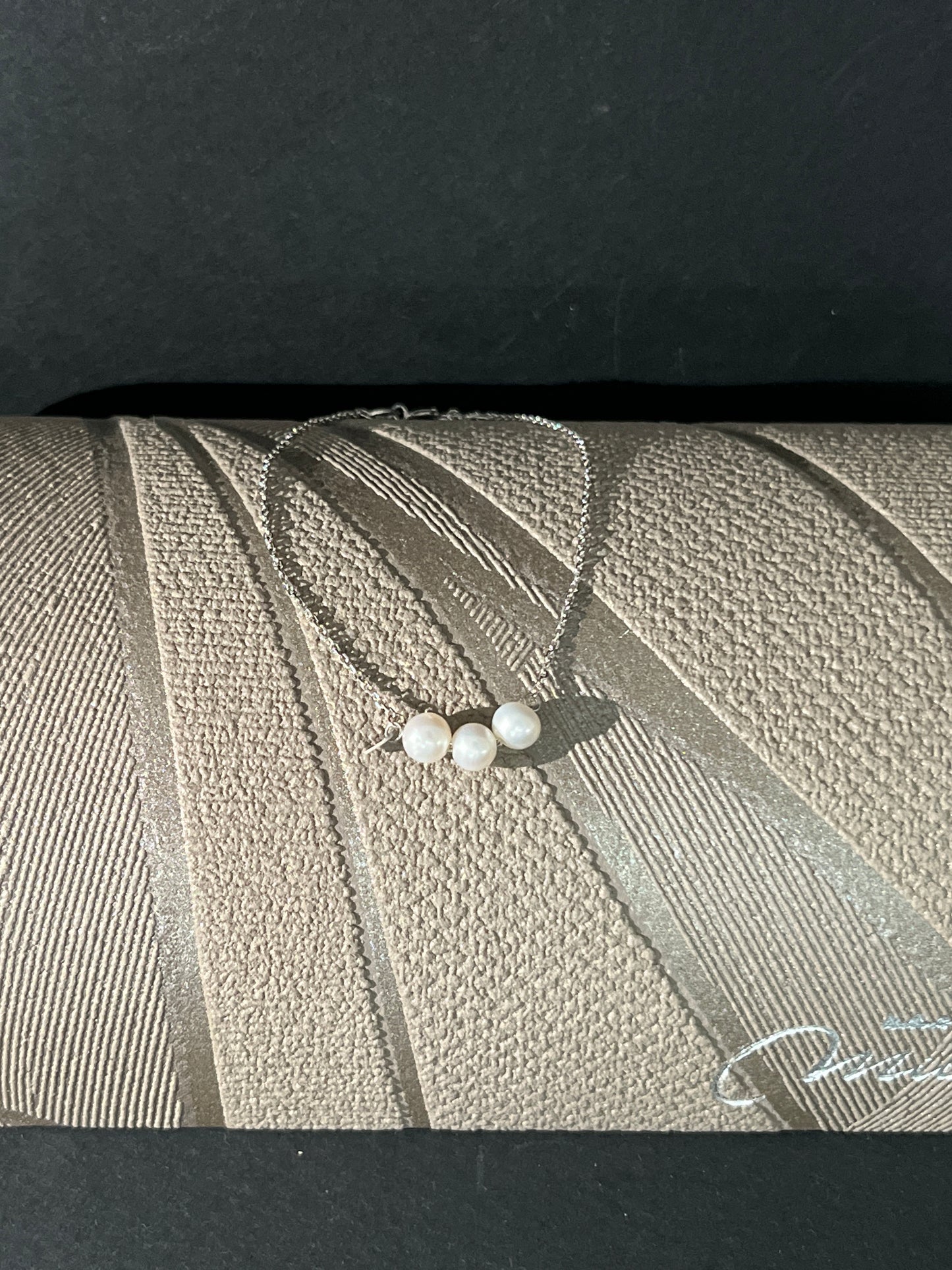 Bracciale Miluna oro bianco