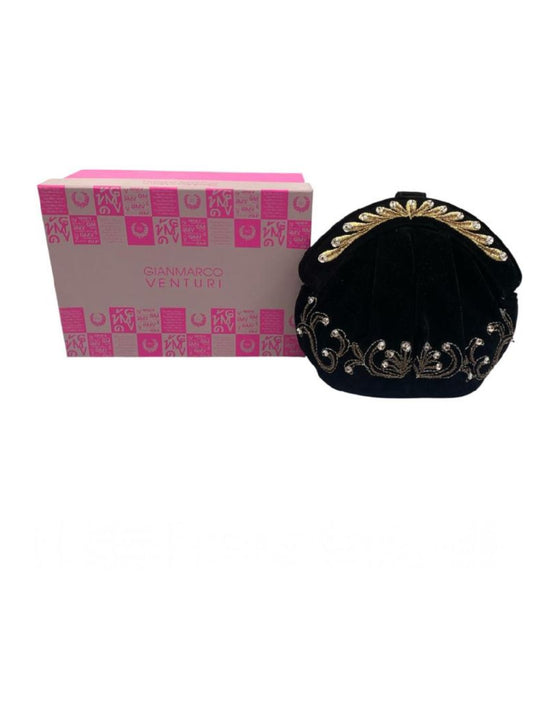 Borsa velluto con ricami GMV