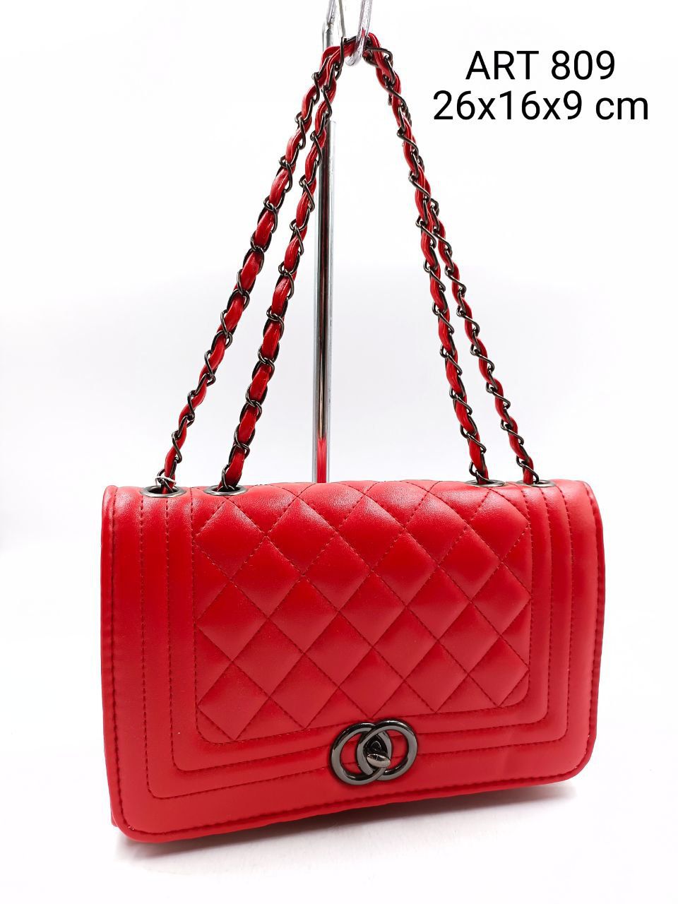 Borsa donna colore rosso