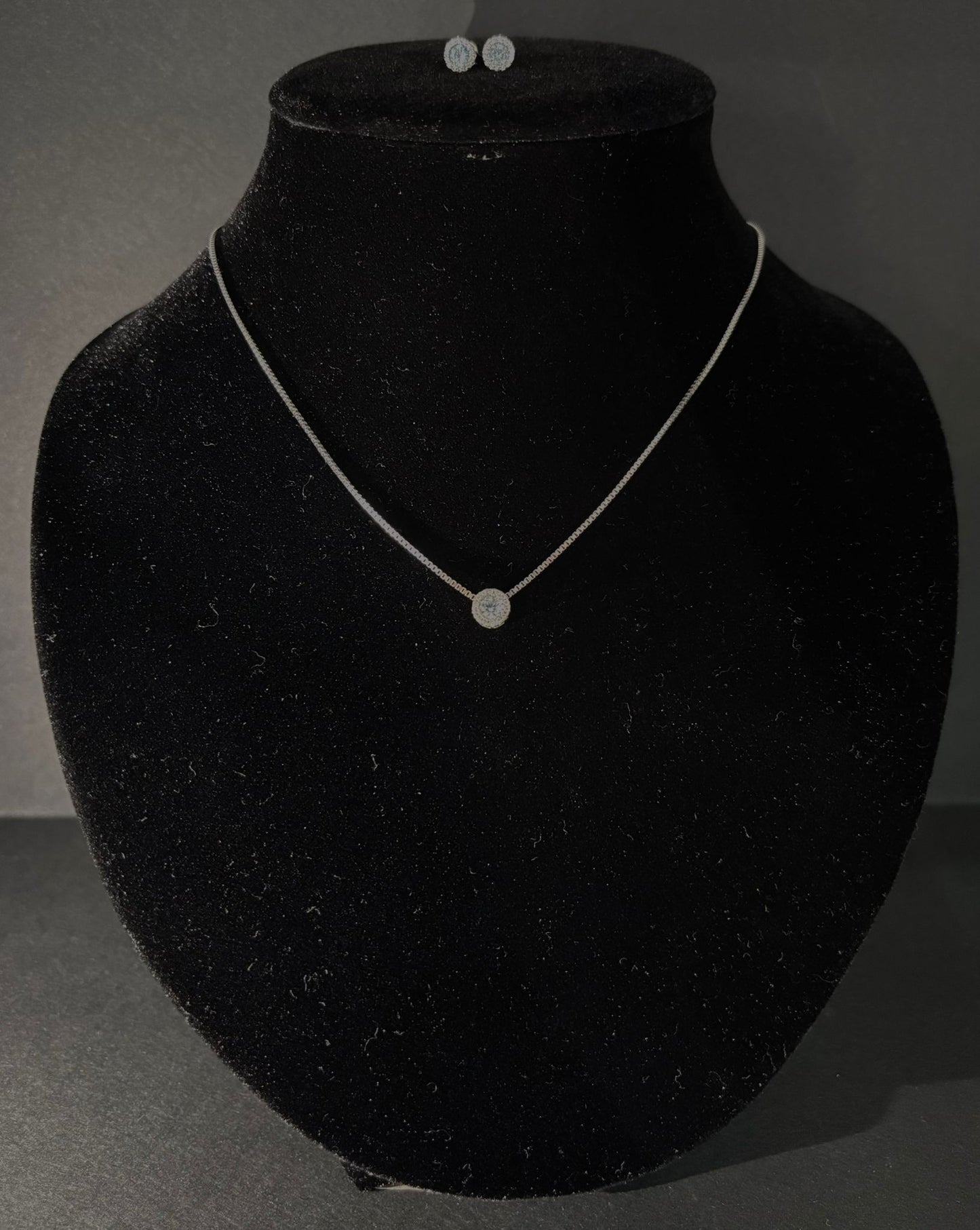 Parure Morfea con Zirconi acqua marina