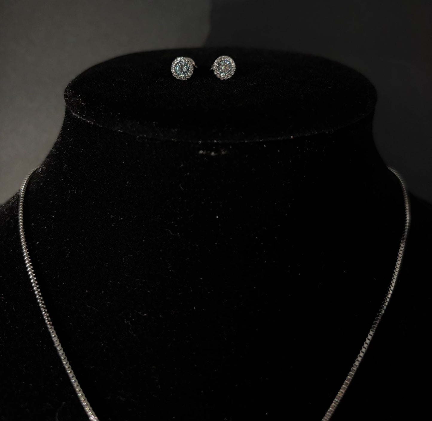 Parure Morfea con Zirconi acqua marina