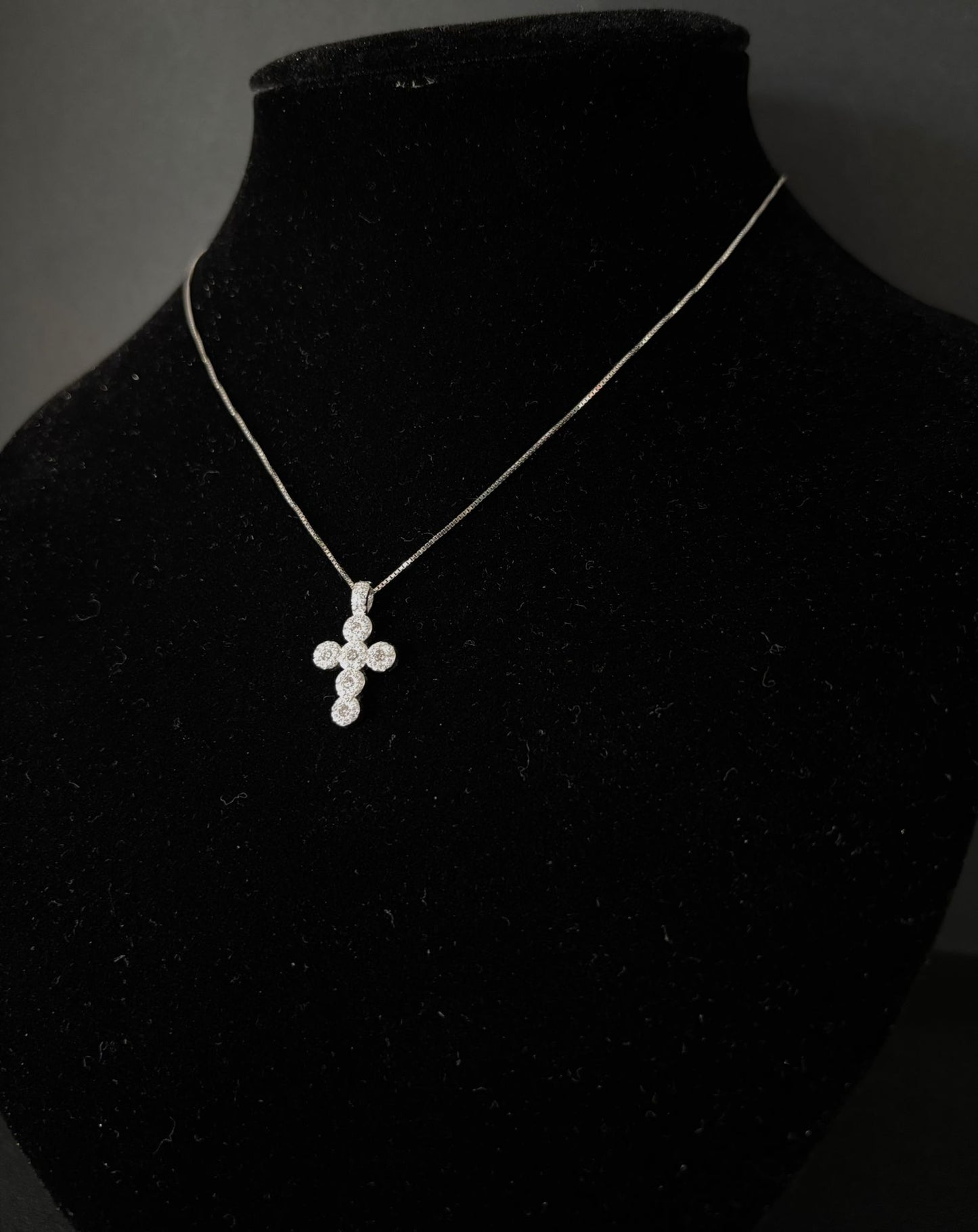 Collana Morfea con Zirconi bianchi