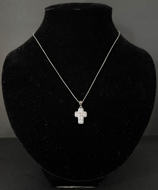 Collana Morfea con Zirconi bianchi