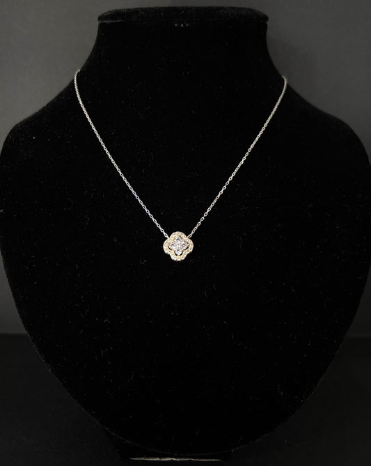 Collana Morfea con Zirconi bianchi