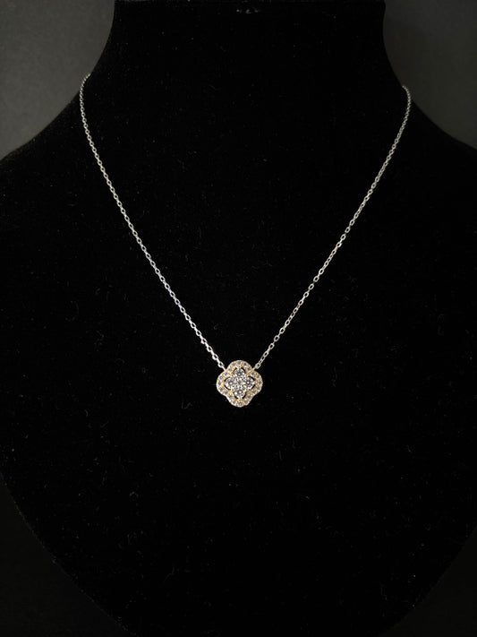 Collana Morfea con Zirconi bianchi