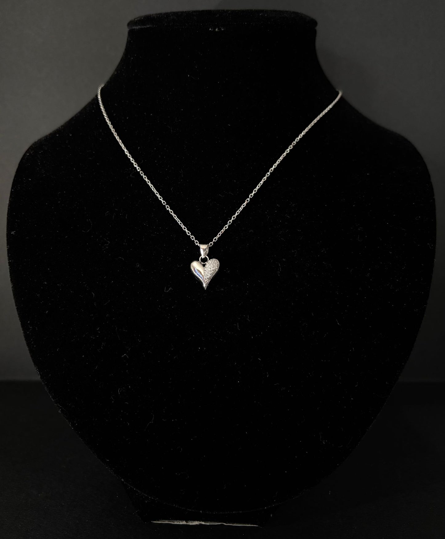 Collana Morfea con Zirconi bianchi