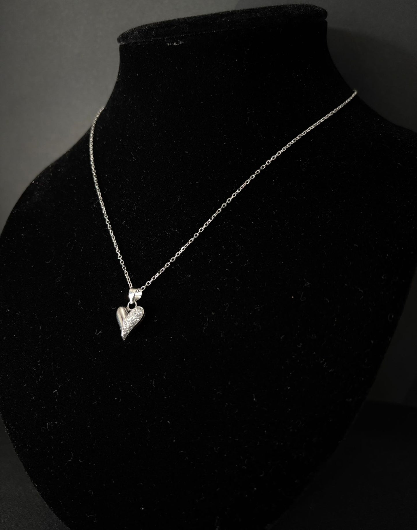 Collana Morfea con Zirconi bianchi