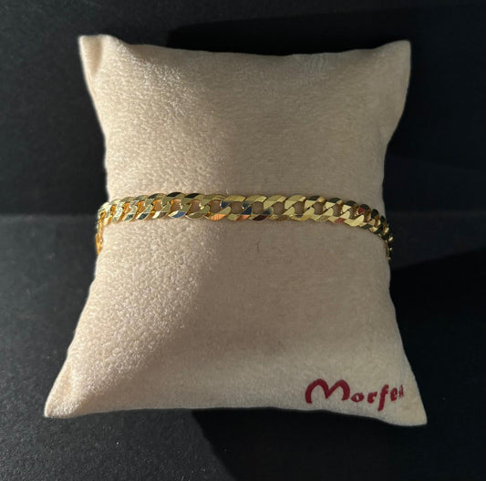 Bracciale Morfea uomo placcato oro