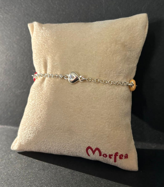 Bracciale Morfea con cuoricini