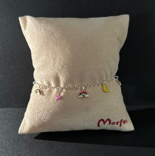 Bracciale Morfea con arcobaleno