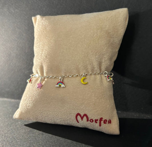 Bracciale Morfea con arcobaleno
