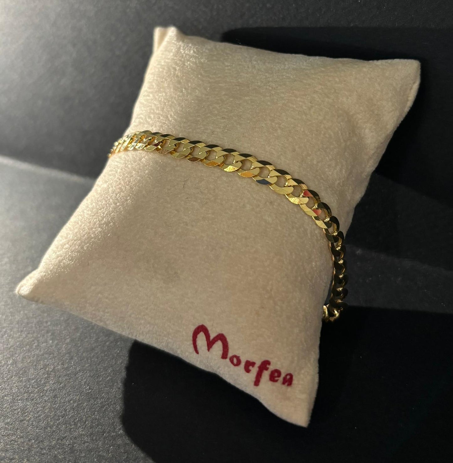 Bracciale Morfea uomo placcato oro